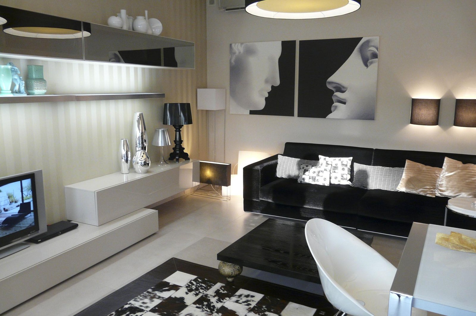 A LA CASA DESIGN debreceni bemutatóterme olasz design bútorokkal