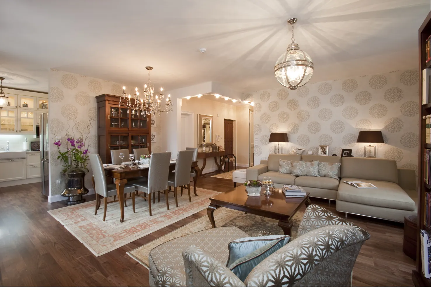 Megvalósult enteriőr olasz design bútorokkal | LA CASA DESIGN referencia 32