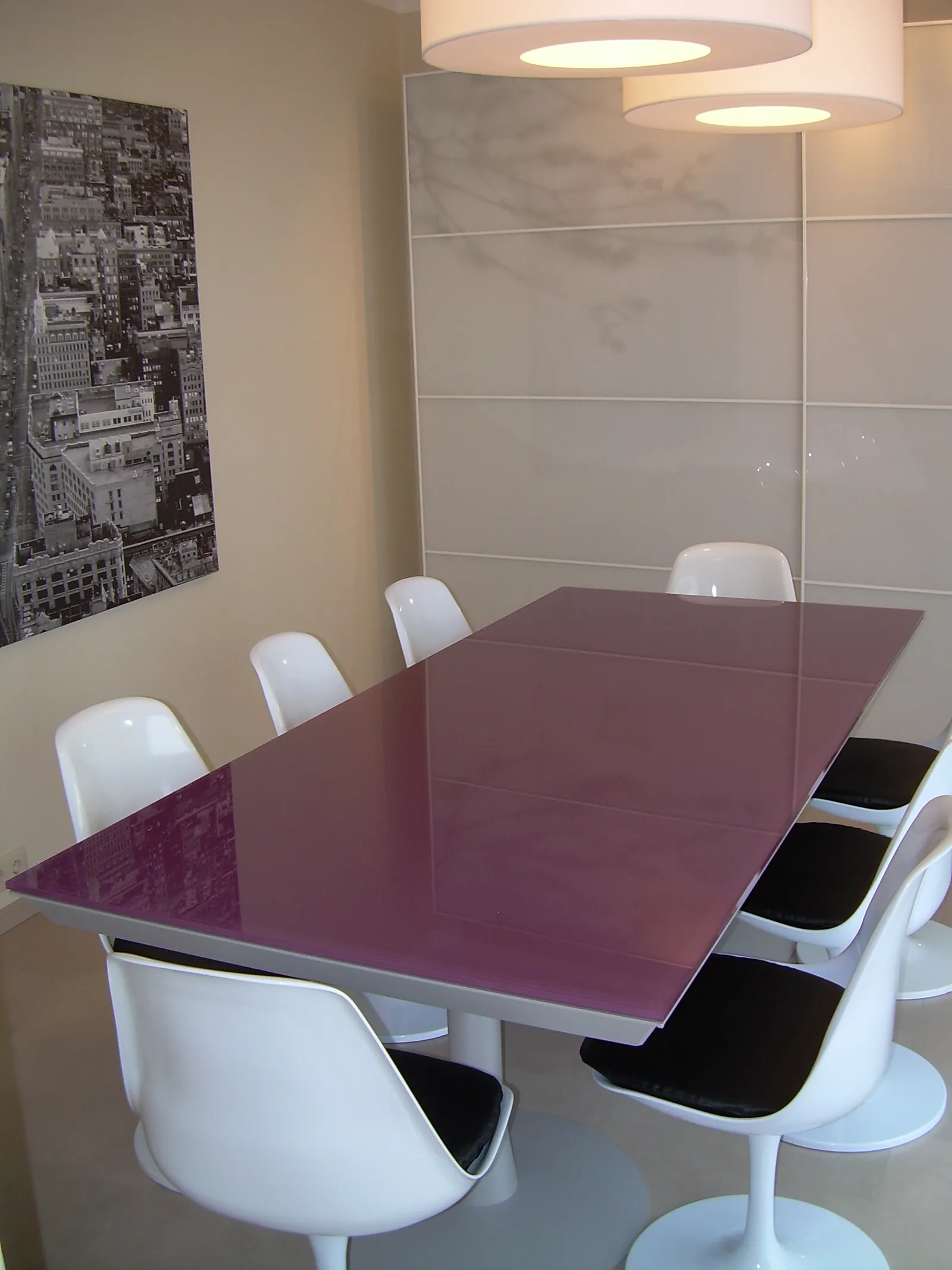 Completed interior with Italian furniture, LA CASA DESIGN reference 1