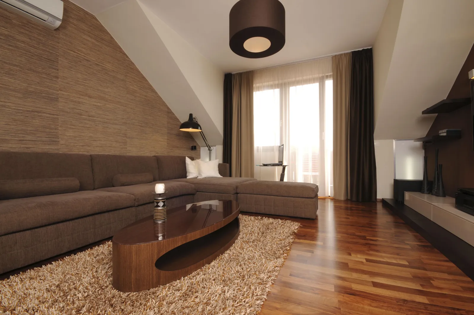 Completed interior with Italian furniture, LA CASA DESIGN reference 5