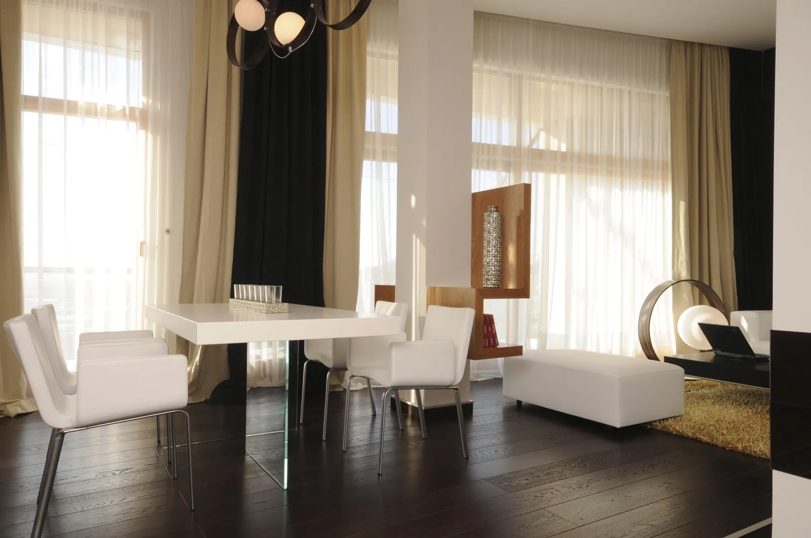 Completed interior with Italian furniture, LA CASA DESIGN reference 9